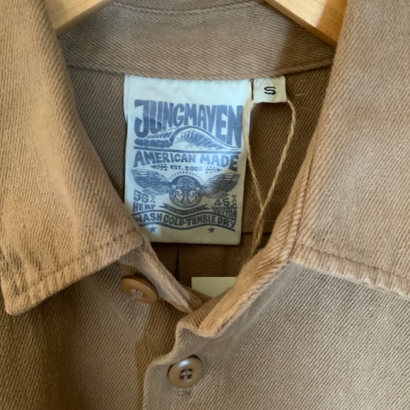 NWT Jungmaven Topanga Hemp Shirt - Picture 3 of 4